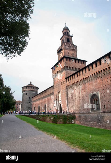 Sforza castle hi-res stock photography and images - Alamy