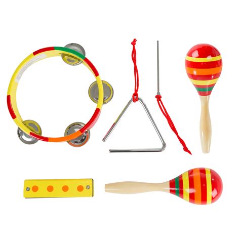 Kids Percussion Musical Instruments Toy Set by Hey! Play! - Walmart.com