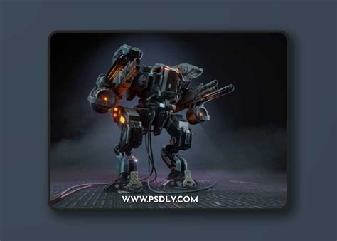 Combat Robot 3D Model