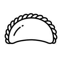 Empanada Icon - Free PNG & SVG 2092893 - Noun Project