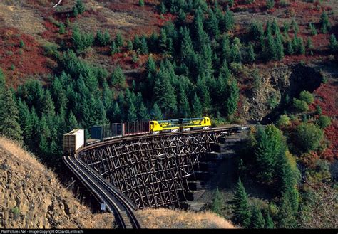 CPR 6 Camas Prairie Railnet GE B23-7 at Culdesac, Idaho by David ...