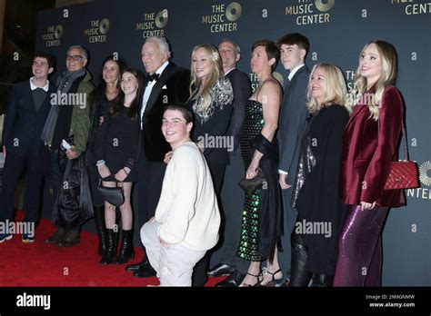 LOS ANGELES - JAN 14: Jerry Moss, family at Music Center Tribute to ...