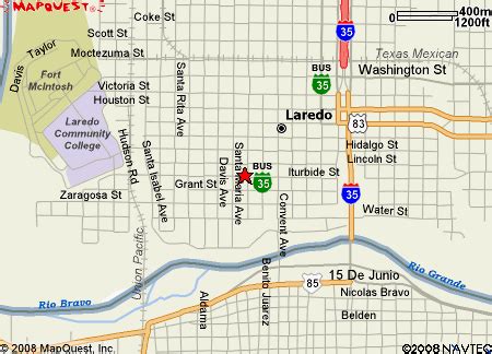 Laredo, Texas Map