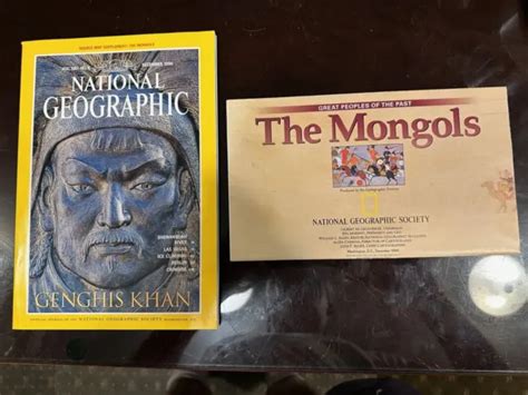 THE MONGOLS & THEIR LEGACY WALL MAP National Geographic December 1996 £1.17 - PicClick UK