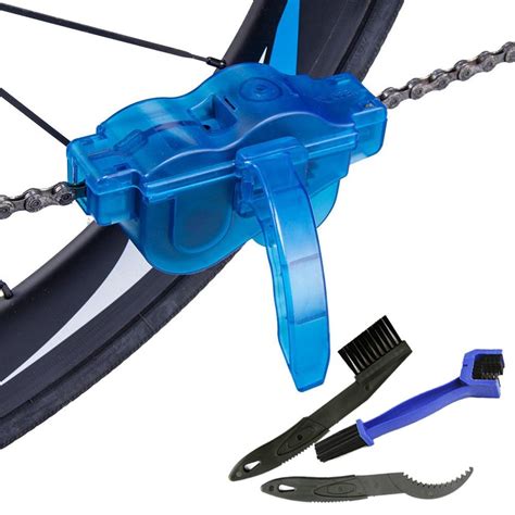 4 Pcs Portable Mountain Bike Chain Washer Cleaner Tool Bike Chain ...