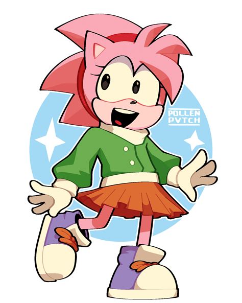 Amy (Sonic Mania) by pollenpvtch on Newgrounds