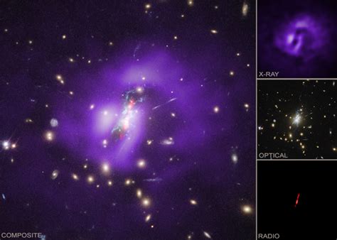 Enormous Black Hole Boosts Star Formation in Phoenix Galaxy Cluster ...