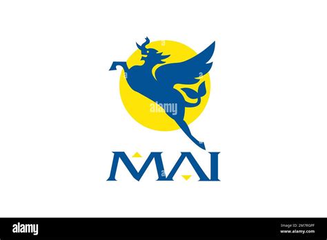 Myanmar Airways International, Logo, White Background Stock Photo - Alamy