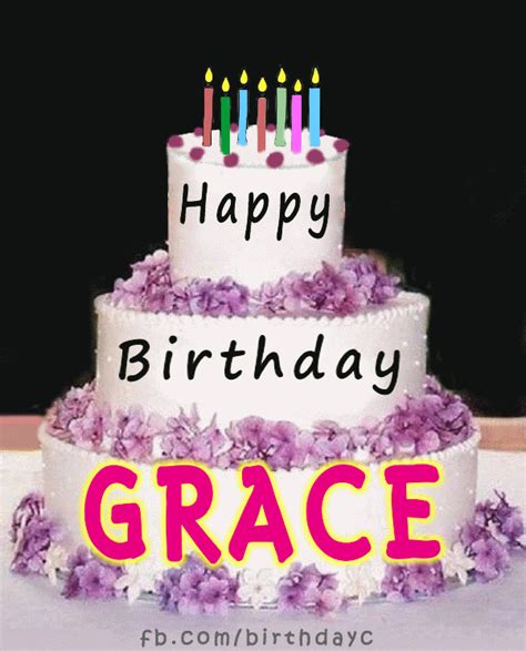 Happy Birthday Grace Gif