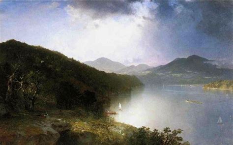 Hudson River John Frederick Kensett (Luminism School) | Landscape artist, Hudson river school ...