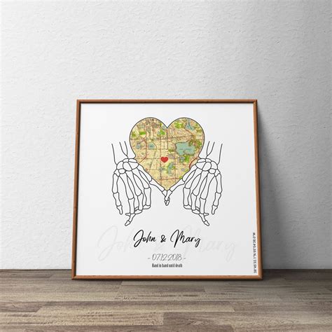 Personalized Valentines Day Gift Love Print Decor Couples Gift for Girlfriend and Boyfriend ...