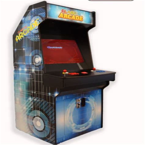 Full-Sized Two Player Upright Arcade Game With Trackball And 3,000 ...