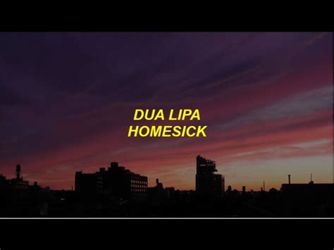 dua lipa - homesick lyrics Acordes - Chordify