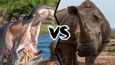 10 Difference between Hippopotamus and Rhinoceros (With Table) - Animal ...