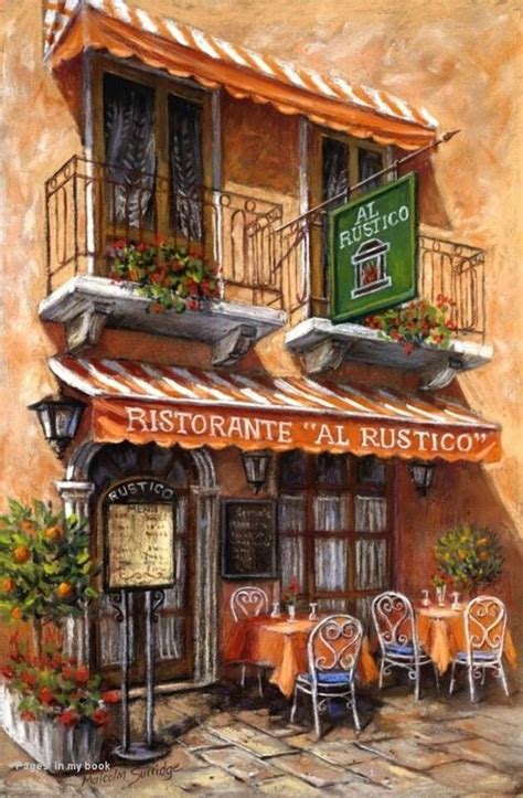 Pin by Thersa Cooper on Sketchbook in 2020 | Art painting, Cafe art, Painting