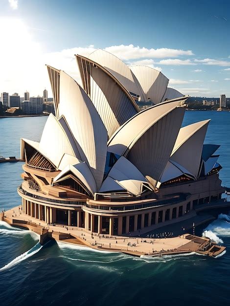 Premium AI Image | Photo breathtaking shot of Sidney opera house in ...