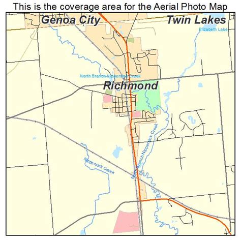 Richmond Illinois Map | Time Zones Map