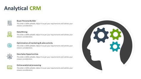 Analytical CRM PowerPoint Template | CRM PowerPoint