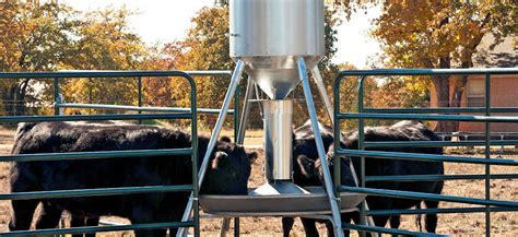 Automatic Horse Feeder by Feed Smart for Horses, Cattle, Sheep and other Livestock