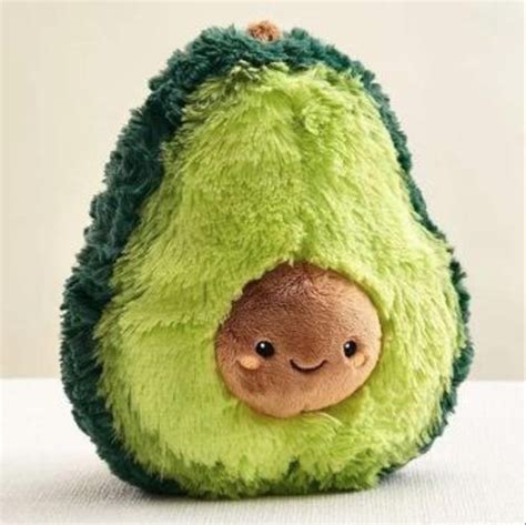 Plush Avocado Pillow - AvocadoMix