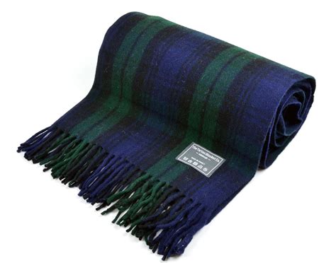 New Scottish Wool Tartan Blanket Throw Rug Gift Various Tartans | eBay