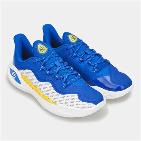 Curry 11 'Dub' Basketball Shoes White Under Armour in Dubai & UAE -SSS