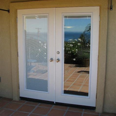 French Doors Interior Blinds | French doors exterior, French doors patio, Patio doors