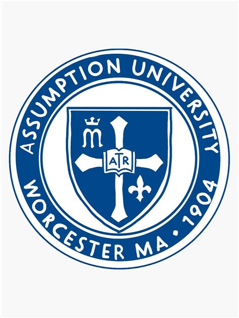 "Assumption university logo" Sticker for Sale by Oliviaaa8 | Redbubble