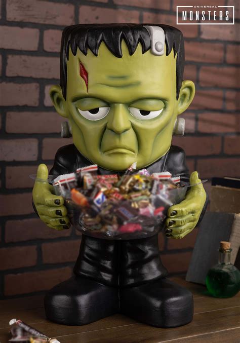 Universal Monsters Candy Frankenstein Bowl | Frankenstein Decorations