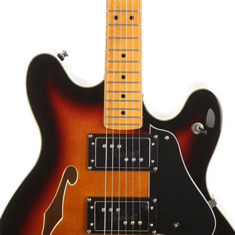 Squier Classic Vibe Starcaster 3-Tone Sunburst 2020 | The Music Zoo