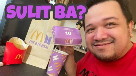 Umorder ako ng McDonalds BTS Meal!! (Mukbang and reaction sa viral ...