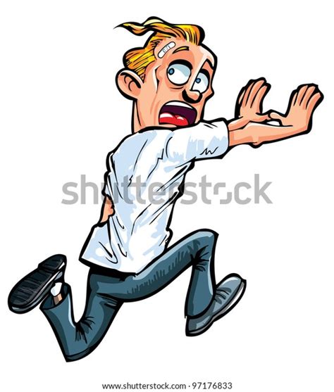 4,312 Cartoon Running Scared Images, Stock Photos & Vectors | Shutterstock