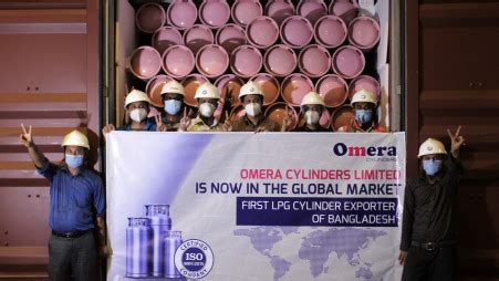 Omera becomes first Bangladeshi company to export LPG cylinders ...