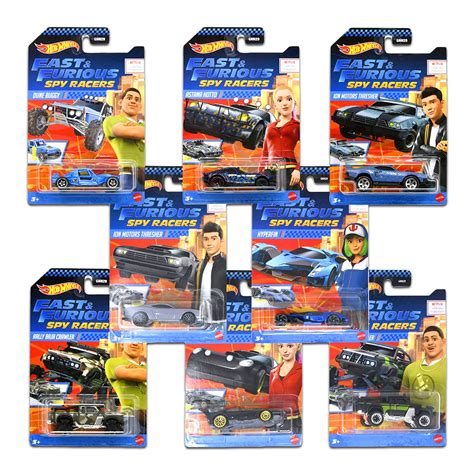 Buy Hot Wheels Fast & Furious Racers 10 Pack ~ Bundle with 10 Hot Wheels Fast and Furious Racer ...