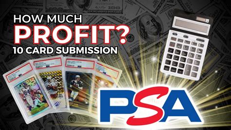 Recent 10 Card PSA Submission Financial Breakdown - YouTube