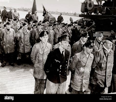 U boat crew surrender hi-res stock photography and images - Alamy