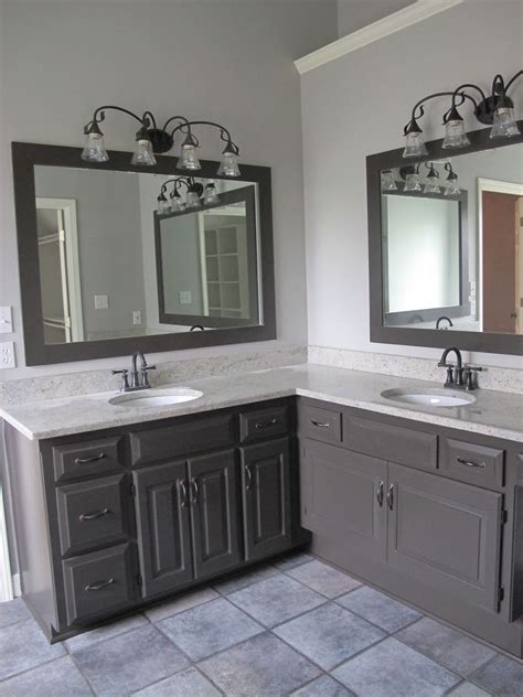 Light Grey Bathroom Cabinets