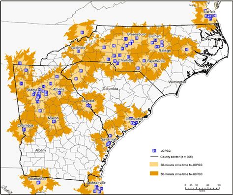 Map of North Carolina Hospitals | Oppidan Library