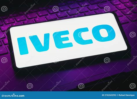 Iveco Logo Sign And Brand Text On Front Truck White Panel Van Editorial Image | CartoonDealer ...