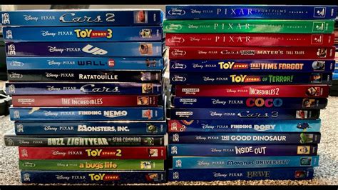 My Complete Disney/Pixar 4K Blu-Ray DVD Collection - February 2019 ...