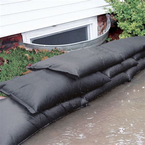 Sandbags used to prevent Flooding