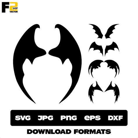 Bat Wing Svg Bat Wings Svg Bat Wing Vectorel Bat Wing - Etsy