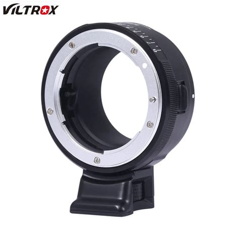 Viltrox NF NEX Electronic Aperture Control Lens Mount Adapter Ring For Sony NEX E Mount Camera ...