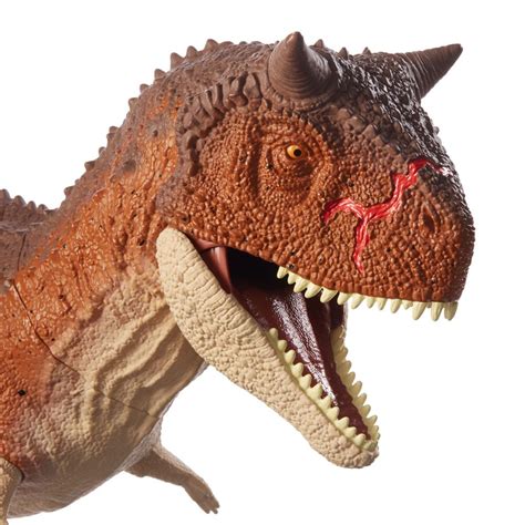 Super Colossal Carnotaurus Toro Action Figure Dino Escape, Jurassic World Camp Cretaceous, 41 cm ...