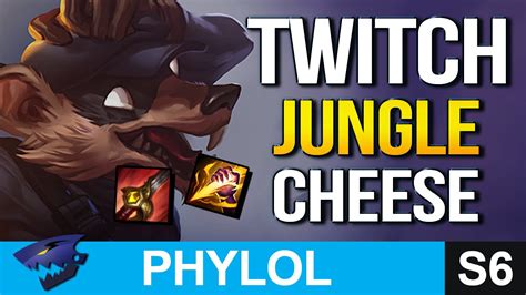 THE CHEESIEST CARRY JUNGLER! Twitch Jungle Gameplay (League of Legends) - YouTube