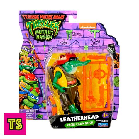 Leatherhead (4.5-Inches), Ninja Turtles TMNT Mutant Mayhem by Playmates ...