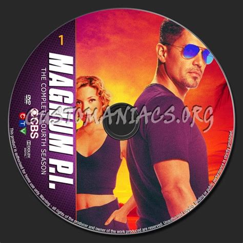 Magnum PI Season 4 dvd label - DVD Covers & Labels by Customaniacs, id ...