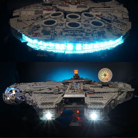 BEST Chirstmas Gift Basic Version LED Light Kit For LEGO 10179 and 05033 Star wars Ultimate Wars ...