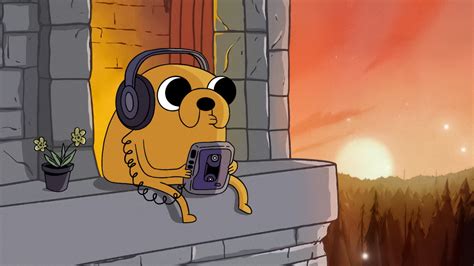 Free download | HD wallpaper: Adventure Time, LoFi, Walkman, headphones, Cartoon Network ...