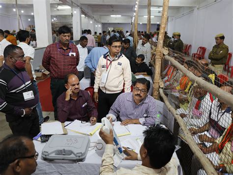 Modi's ruling party ahead in crucial state polls in India : NPR